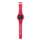 Casio Red Resin Sport Watch